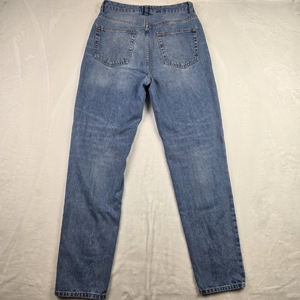 BDG Urban Outfitters Women's Mom High Rise Jeans Size 28 Light Wash Straight Leg - Picture 4 of 13
